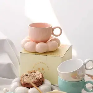 Cloud Ceramic Cup & Saucer