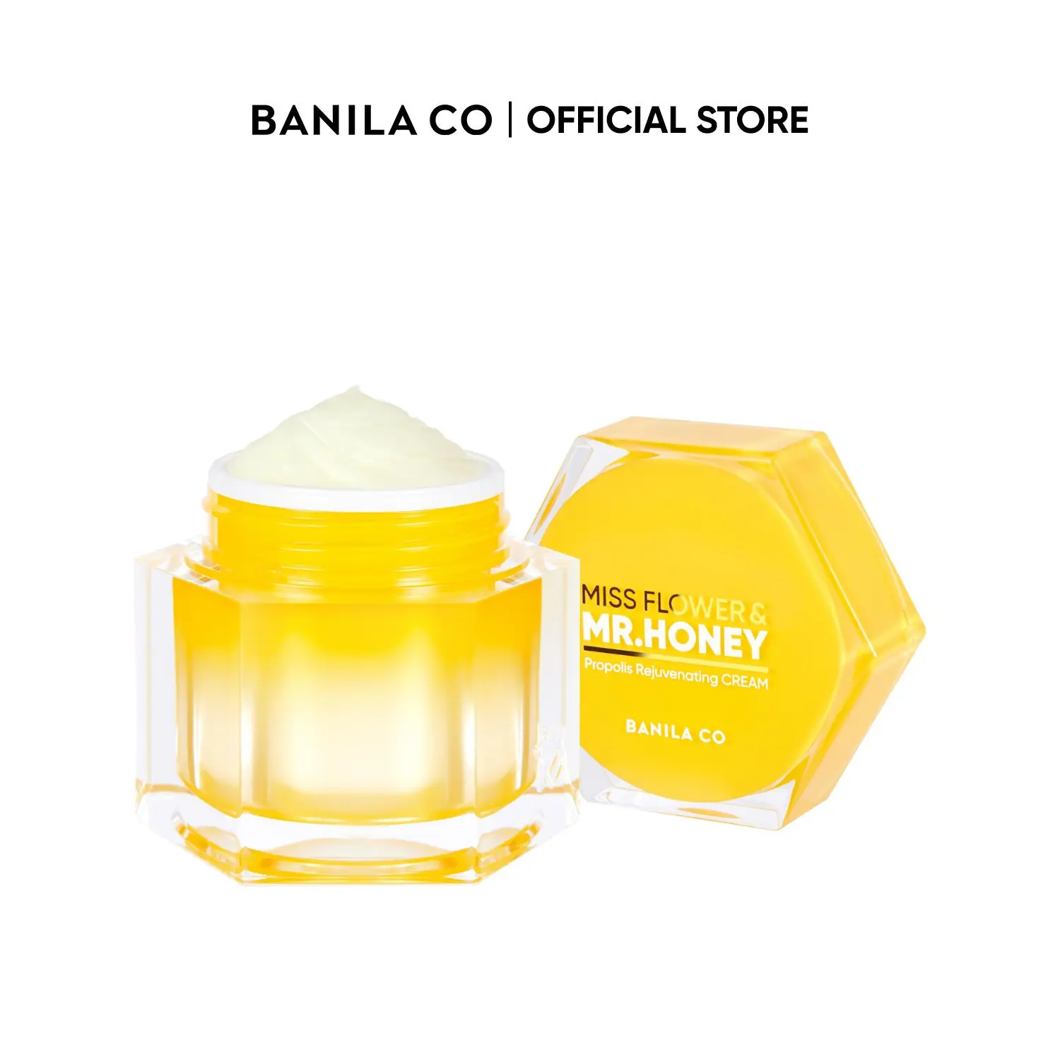 BANILA CO Miss Flower & Mr Honey Rejuvenating Cream with Propolis Extract & Honey Complex for Deep Moisture & Radiance