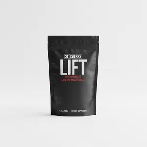 XWERKS Lift - Micronized creatine monohydrate powder creatine supplement. Increase Strength, Lean Muscle Mass, Athletic Performance & More.