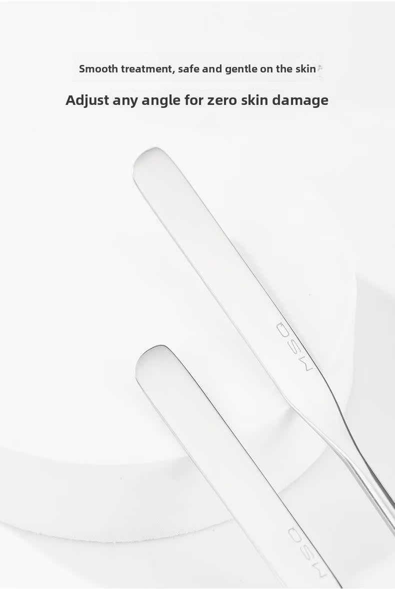 Stainless steel foundation brush, mask mud mask, brush, foundation liquid blending stick, makeup tools