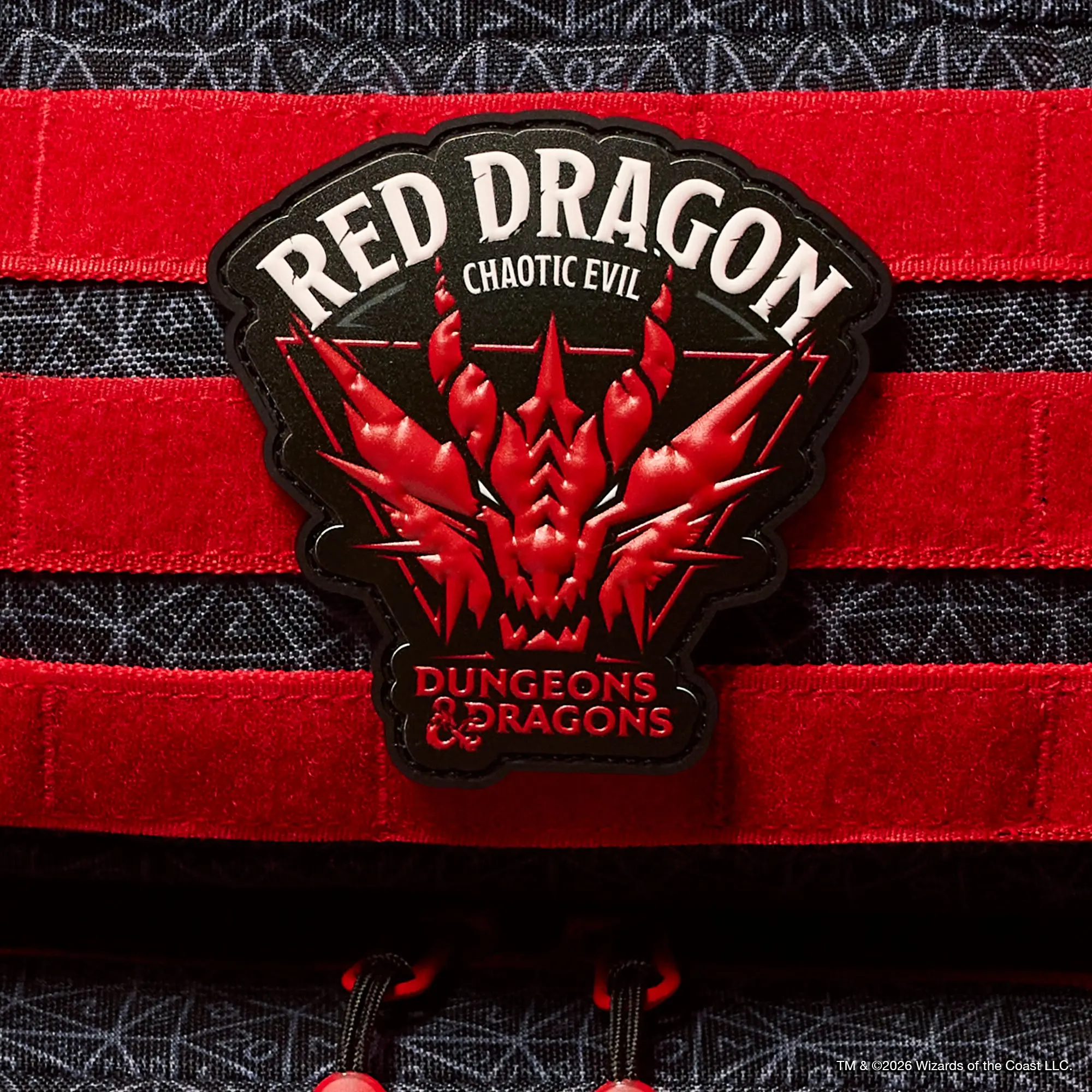 Dungeons and Dragons Red Dragon Patch