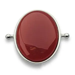 Carnelian Oval Crystal Element