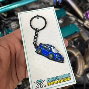 Karbon Kings VA STI Metal Keychain