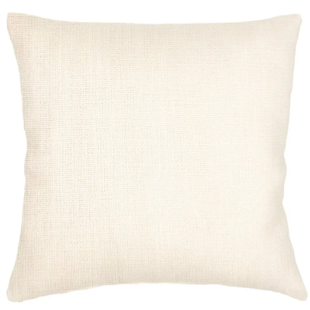 Anaya Home So Soft Linen Ivory Pillow 20x20 With Down Insert