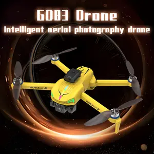 Selected GD83 drone, entry-level dual camera aerial photography, brushless motor, intelligent obstacle avoidance, remote-controlled quadcopter folding aircraft, easy to use for beginners, comes with a spare fan and storage bag