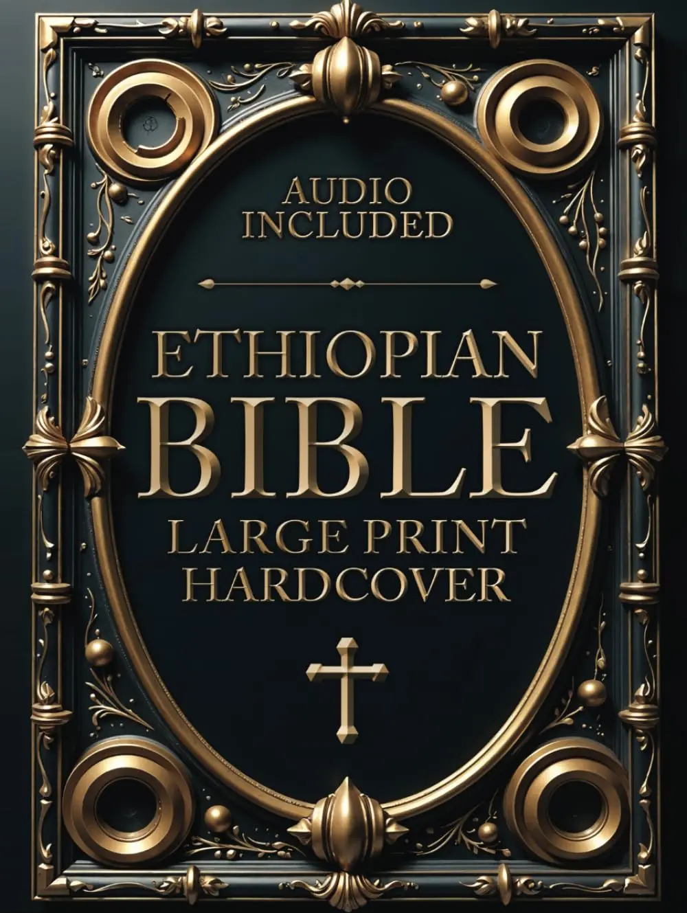 Ethiopian Bible - English Complete Large Print Hardcover with Full Apocrypha (Tobit, Baruch, Enoch, Jubilees, Bel and the Dragon, 1-3 Meqabyan, 3-4 Ezra, Book of Wisdom, 4th Baruch, Addition to Esther, Coptic Apocalypse of Paul) - Release Date 4/17/2025,