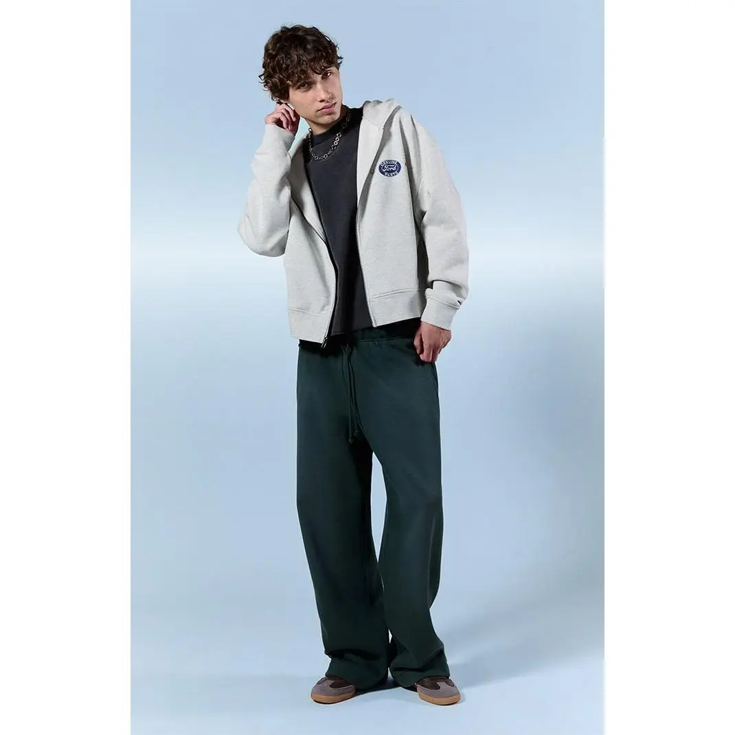 Pacsun Men's Green Washed Fleece Extreme Baggy Sweatpants Pacsun Men's Green Washed Fleece Extreme Baggy Sweatpants
