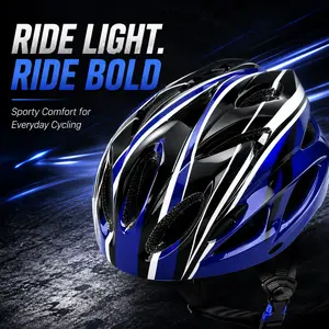 Adjustable Youth Unicorn Multi-Sport Helmet for Ages 12+, 18 Cooling Vents, Suitable for Bike, Skateboard, Scooter Riding Race Bikes Road Bikes