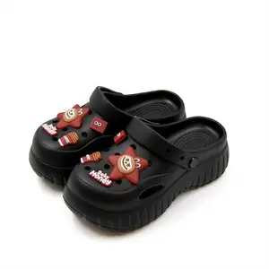 Women's fashion sandals, cute decorative slippers, high-quality EVA material, durable, long-lasting, non-slip sole, breathable, comfortable, slippers, home, indoor and outdoor, casual walking shoes