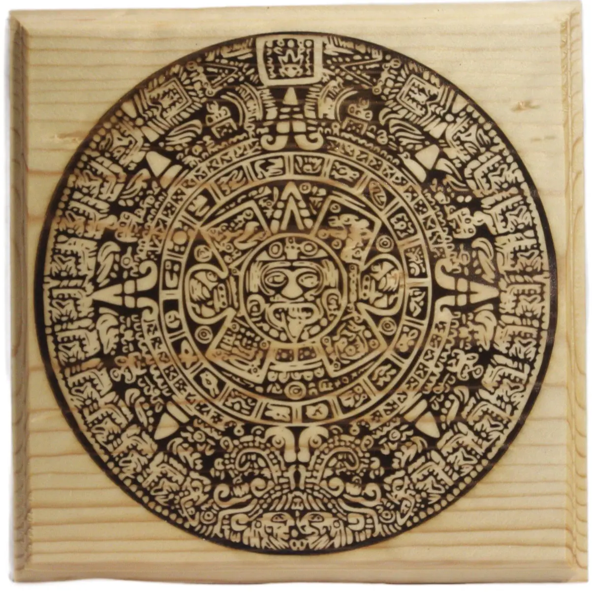 Custom Laser Engraved Wooden Plaque - 11" x 11"