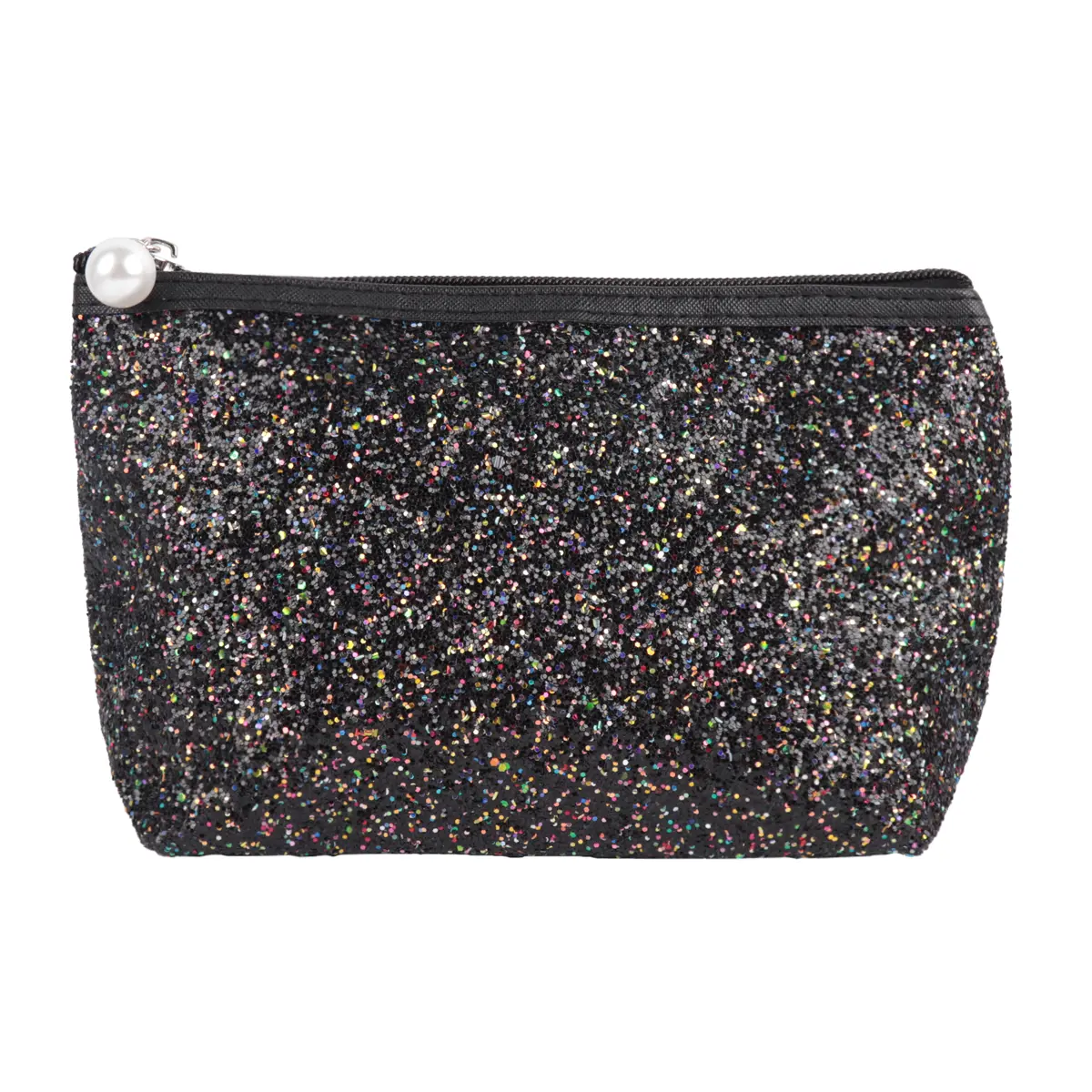 Glitter Cosmetic Pouch Bag for Women - Perfect for Travel and Daily Use