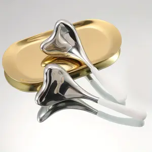 1pcs 2-in-1 Sand Popsicle, Unbreakable Stainless Steel, Cooling Spa Ice Ball Wheel, Unscented, Use Without Electricity, Without Battery, for Face and Eye Massage, Face Lifting Roller, Facial Skin Care Tool Gift