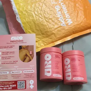 Product Review of URO Women's Probiotics - 60 Count (Pack of 1) - Prebiotic and Probiotic Capsules for Healthy pH Balance and Odor from S**r