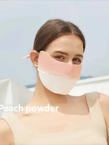 Summer Sun Protection Mask, Breathable Lightweight Silk, UV Blocking, Ideal for Outdoor Activities and Cycling