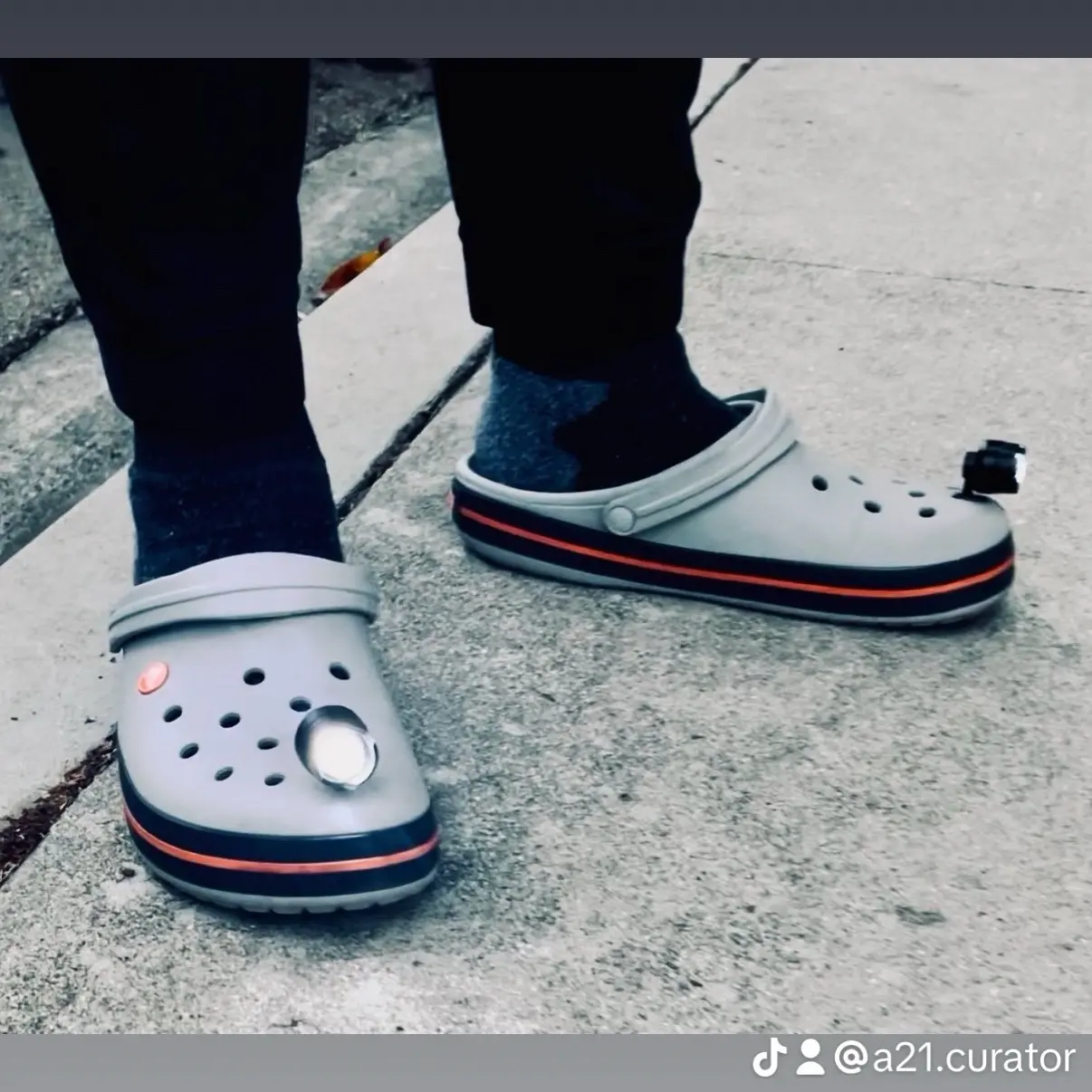 Headlamps for Crocs Footwear