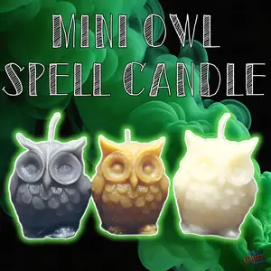 Mini Owl Spell Candle