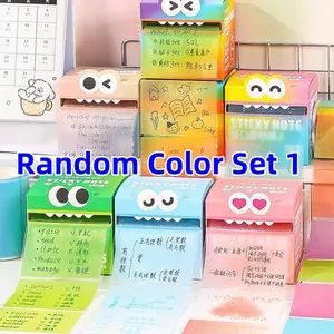 Cute Monster Stickers Random Colors, 105 Sheets Per Box, Creative Multi-Purpose Stickers for Home School Office Decoration, Self Adhesive Stickers