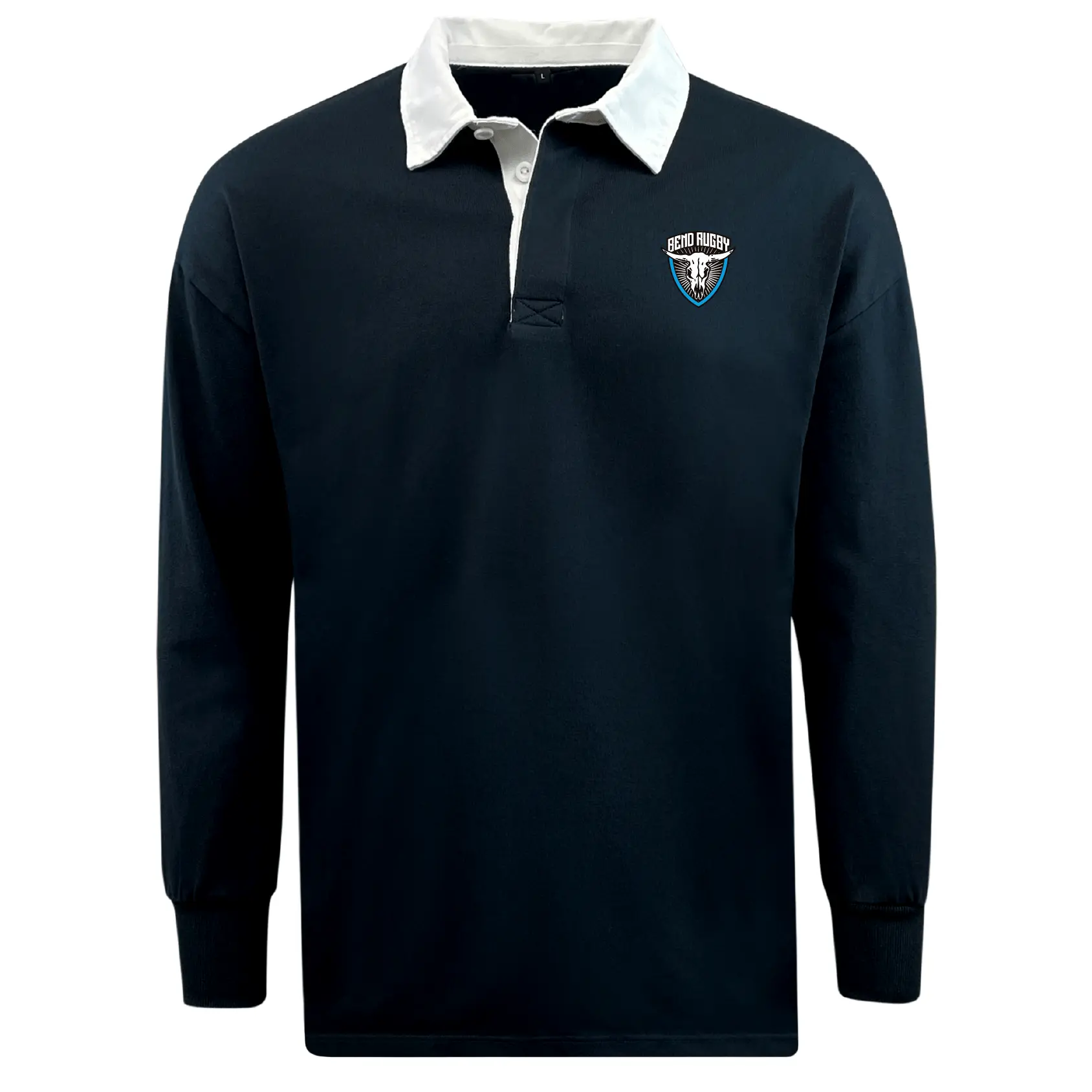 Bend Rugby Classic Long Sleeve Solid Rugby Jersey