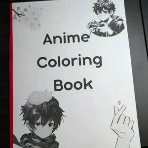 Anime Coloring Book