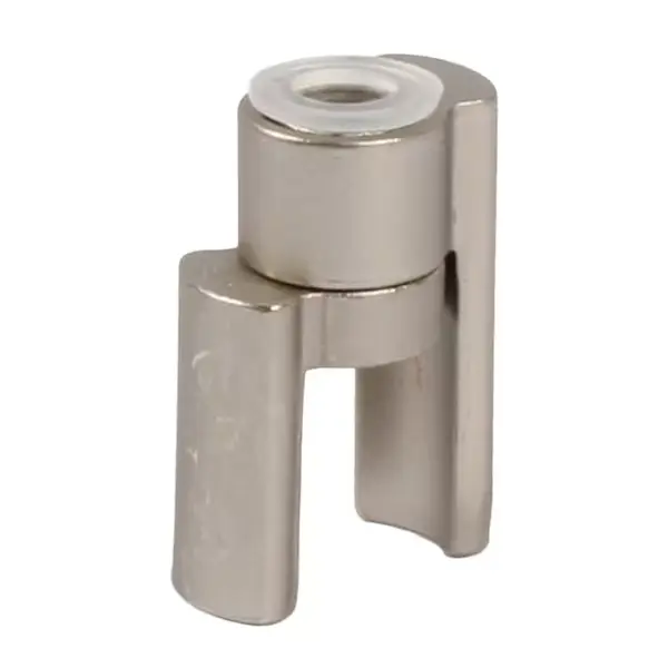 Pamex DD0247SN Saver 3 Anti-Collision Hinge Pin Door Stop, Satin Nickel Metal Hardware Stops, Bumper-Less Design, Quick Install, No Tools Needed, 2-Second Setup, Residential Door Hinges Accessory