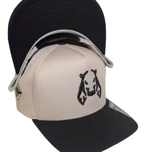 CUSTOM HATS Vaca Universal Adjustable Summer Hats with Horse Logo and Camo Side Panel