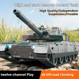 TongLi 1/24 Scale Remote Control Tank, Remote Control Tank, Toy Tank, Japanese simulation model,Remote Control Toy Tank, Rotatable Turret, Toy for Boys Aged 8-12,  Comes with Rechargeable Battery, New Year gift,Toy Gifts,Christmasgift