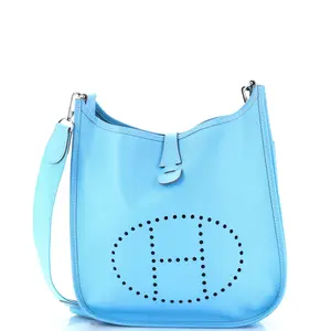 Pre-owned HERMÈS material Messenger Bags Hermes Evelyne Bag Gen III Epsom PM by Rebag