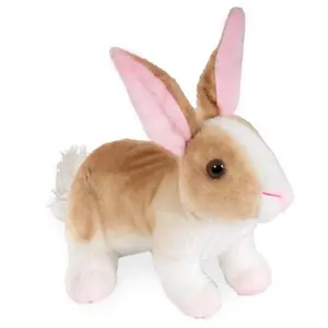 Real Planet™ Brown Rabbit Realistic Plush Stuffed Animal