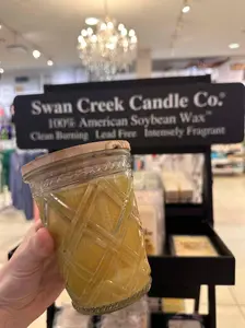 Swan Creek LEATHER Timeless Jar Candle