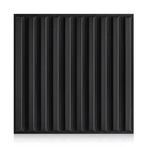Aadesh 3D Wall Panel (Includes Roll of Mounting Tape), Interior Wall Decor, Geometric Texture Pattern for Living Room, Lobby, Bedroom, Hotel, Office, Game Room, TV Backdrop, 11.8 x 11.8 inches (Approx. 30 x 30 cm), White/Black/Pink/Gray