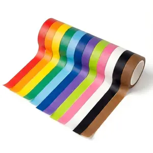 Colored Masking Tape 1 Inch Wide, 12 Rolls Colored Painters Tape for DIY Art, Labeling, Classroom Decor,  and Office Use, Total 300 Yards