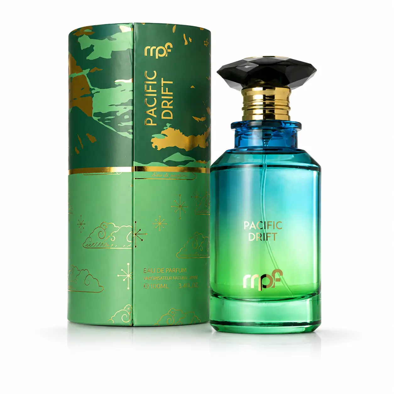 Pacific Drift Unisex Eau de Parfum 100ml - Fresh Citrus, Mint & Musk Long-Lasting Luxury Fragrance, Premium Everyday Cologne Gift