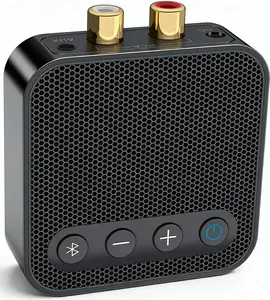 Bluetooth 6.0 Receiver for Home Stereo - Bluetooth Audio Adapter for Old Stereo/Wired Speakers/Music Streaming Sound System with RCA/AUX Long Range Low Latency and HD Audio