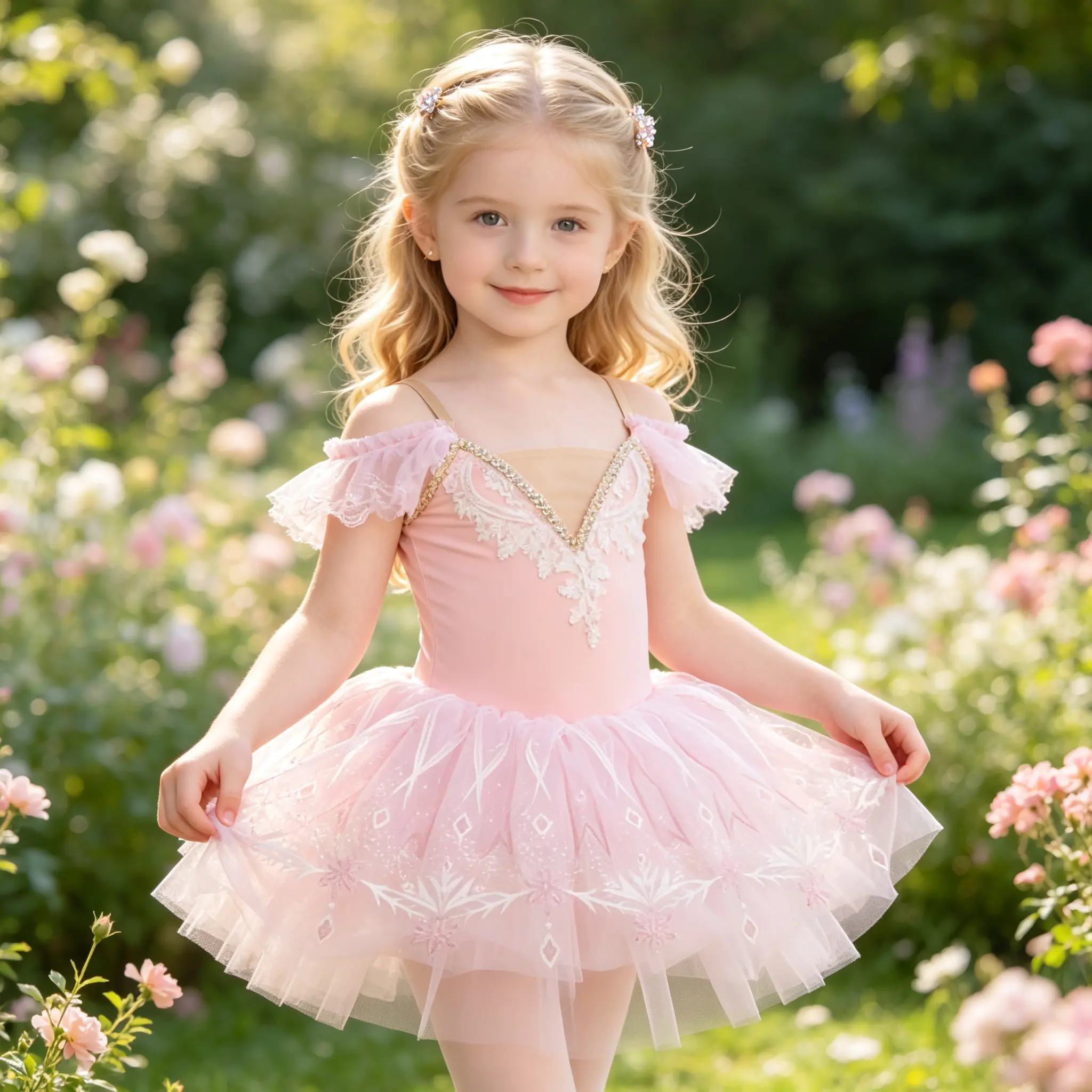 Girls Off Shoulder Lace Ballet Tutu Dress Snowflake Rhinestone Princess Dance Recital Birthday Party Costume