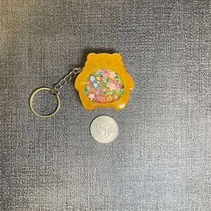 Shaker bear key chain