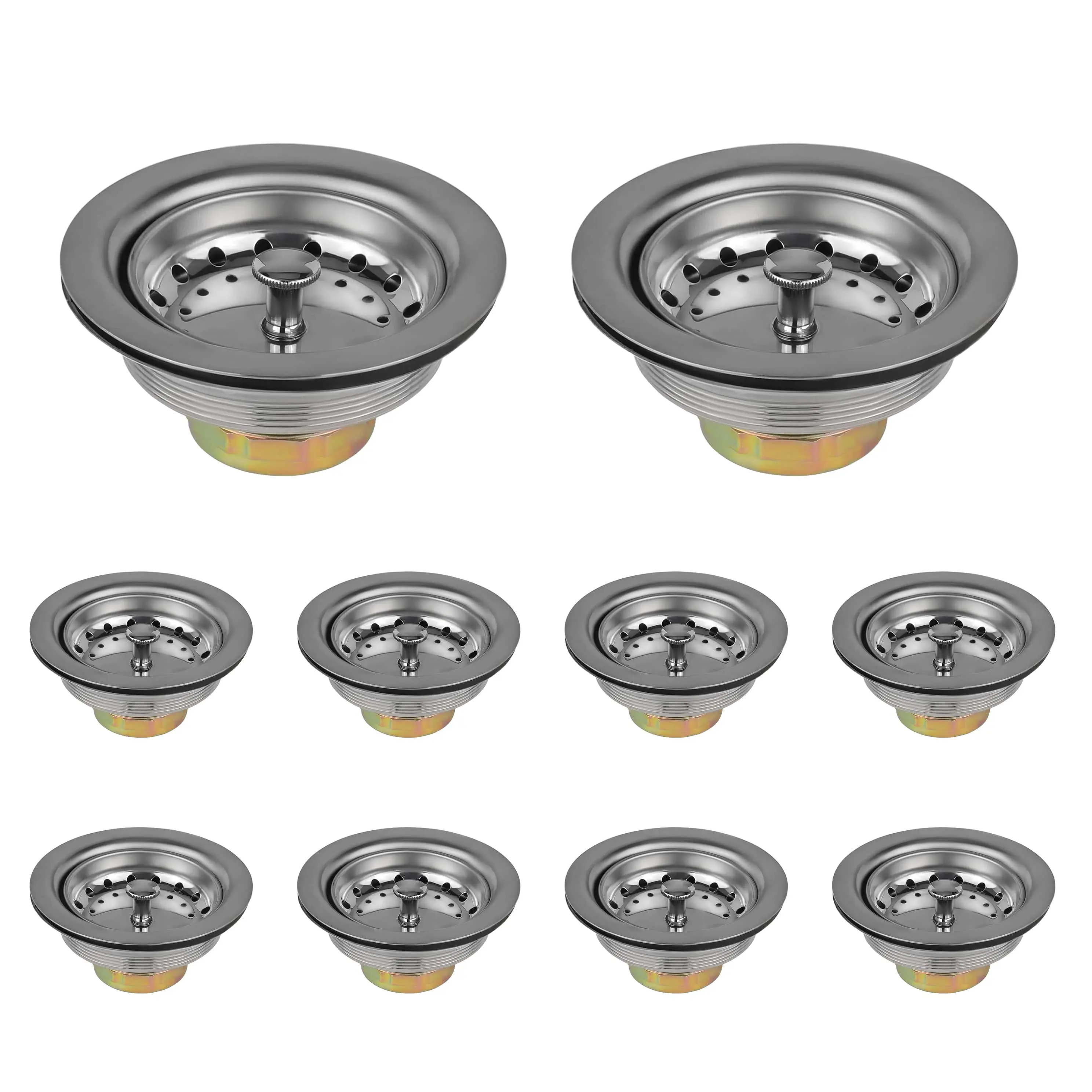 10-Pack 3-1/2" Kitchen Sink Drain w/ Basket