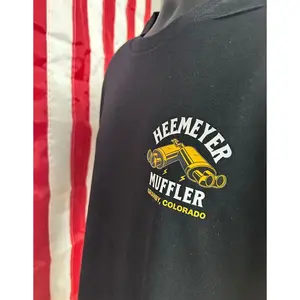 HEEMEYER MUFFLER SHIRT, Unisex T-shirt, Heemeyer