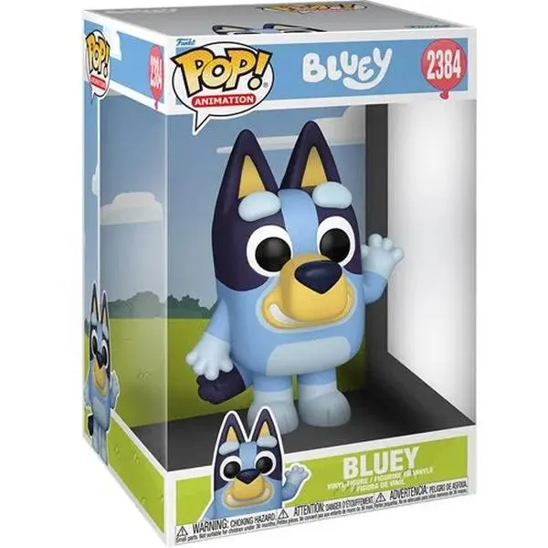 Bluey Waving Jumbo 10-Inch Funko Pop! Vinyl Figure #2384 - Specialty