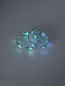 Glow-In-The-Dark Ring, Friendship Ring, Couple Ring, Stackable Rings, Stacking Rings, Party Gift Idea, Unique Glow Jewelry for Special Occasions