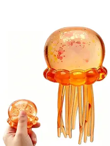 Jellyfish Squeeze Toys, Relieve Stress, Slow Rise Squishy, Ultra Moldable, Sensory Toy for Adults, Perfect for Relaxation and Fun