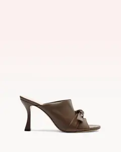 Clarita Retro Mule Brown
