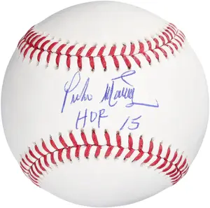 Pedro Martinez Boston Red Sox Autographed Baseball with "HOF 15" Inscription - Fanatics Authentic Certified