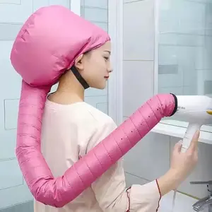 Portable Hair Dryer Bonnet Hood | Fast Drying Hair Steamer Cap | Universal Fit for Hair Dryers