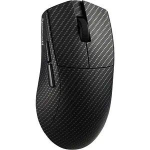 Redragon M916 Plus Carbon Fiber Tri-Mode Gaming Mouse, 49G Ultra-Light 45K DPI Mouse w/Ergonomic Natural Grip Build, Full Programmable Buttons, Software Supports DIY Keybinds & DPI