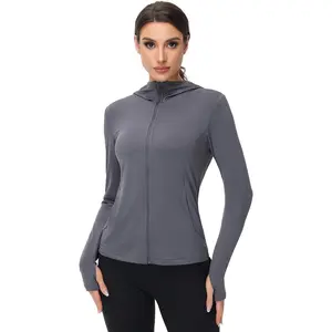 Women's UPF 50+ Sun Protection Jacket Lightweight UV Zip Up Hoodie Breathable Hiking Shirt with 4 Pockets for GolfGift