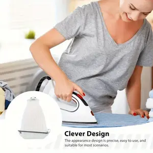 Durable Pe Iron Shoe Cover, Heat Resistant Ptfe Bottom Pad, Fits All Irons, Insulated Anti-Scorch Mark Extension, Home & Dry Cleaning Essential, Ironing