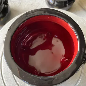 Cauldron bank with red inside