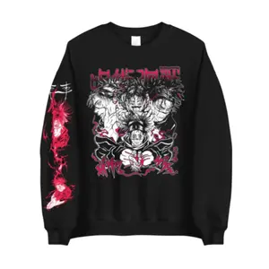 Choso JJK Graphic Sleeve Sweatshirt, Tokyo Team Anime Design for Unisex Style