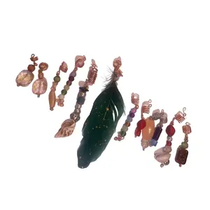 15 Piece mixed  Loc & Hair jewelry