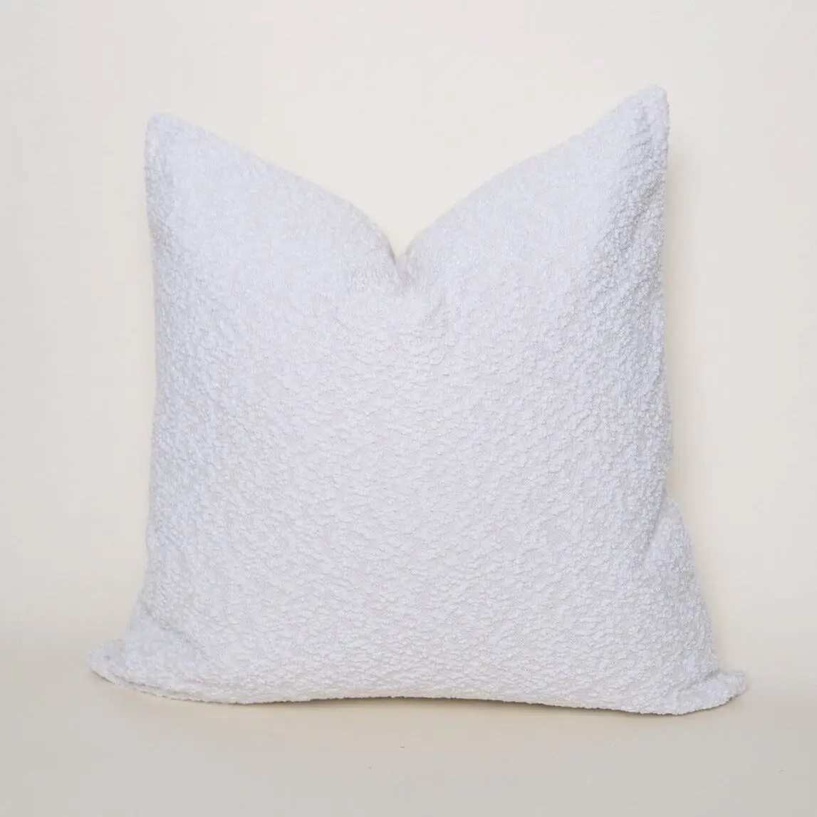 Boucle Pillow: Snow